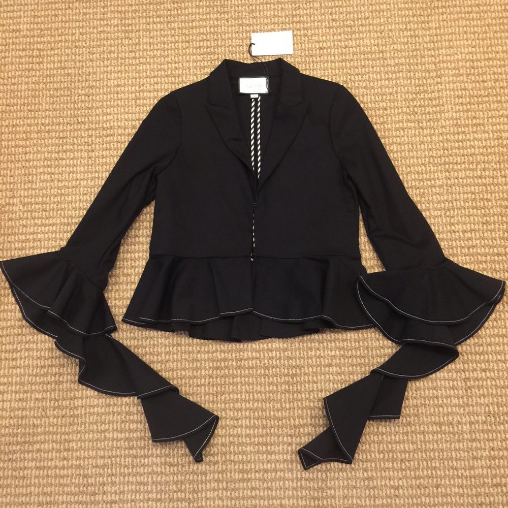 Alexis Black Adelle Top Jacket Small NWT - Picture 4 of 9